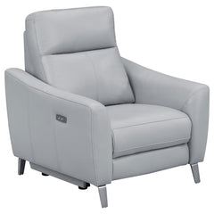 Derek Grey Power Recliner