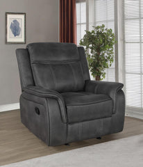 Lawrence Black Glider Recliner