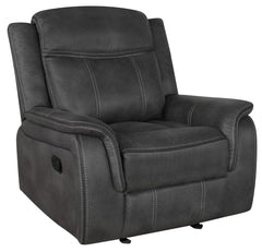 Lawrence Black Glider Recliner