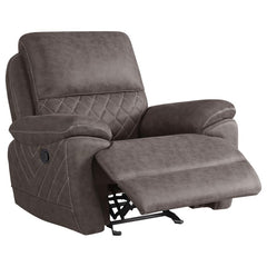 Variel Brown Glider Recliner