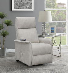 Herrera Beige Power Lift Massage Chair