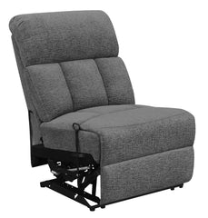 Bahrain Grey Armless Recliner