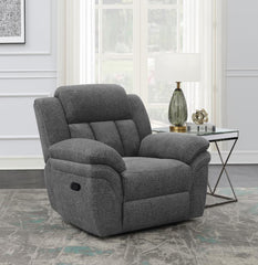 Bahrain Grey Glider Recliner