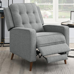 Davidson Grey Push Back Recliner