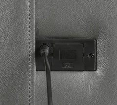 Flamenco Grey Power Sofa