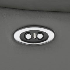 Flamenco Grey Power Sofa