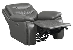 Flamenco Grey Power Recliner