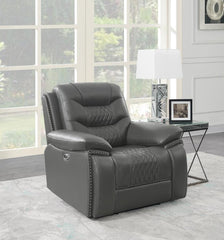 Flamenco Grey Power Recliner