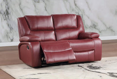 Camila Red Motion Loveseat