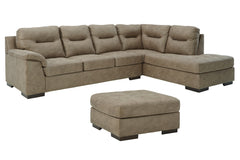 Maderla 2-Piece Sectional with Ottoman - PKG011003