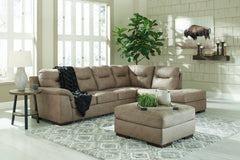 Maderla 2-Piece Sectional with Ottoman - PKG011003