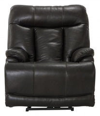 Naples Pwr Headrest w/Lumbar Pwr Lay Flat Recliner w/Ext Ottoman