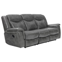 Conrad Grey 2 Pc Motion Sofa Set