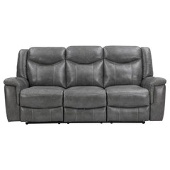 Conrad Grey 2 Pc Motion Sofa Set
