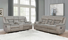 Greer Beige 2 Pc Motion Sofa Set