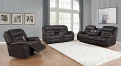 Greer Beige 3 Pc Motion Sofa Set