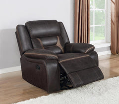 Greer Beige Swivel Glider Recliner