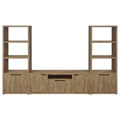 Tabby Brown 3 Pc Entertainment Center