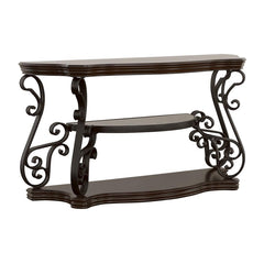 Laney Brown Sofa Table