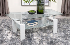 Dyer White Coffee Table