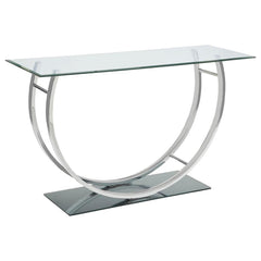 Danville Silver Sofa Table