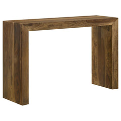 Odilia Brown Console Table