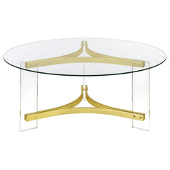 Janessa Gold Coffee Table