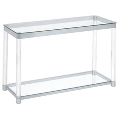 Anne Silver Sofa Table