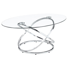 Warren Silver 3 Pc Coffee Table Set