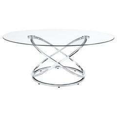 Warren Silver 3 Pc Coffee Table Set