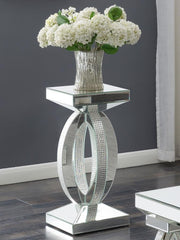 Amalia Silver End Table