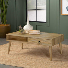 Zabel Brown Coffee Table