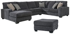 Tracling 3-Piece Sectional with Ottoman - PKG001612