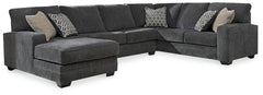 Tracling 3-Piece Sectional with Ottoman - PKG001612