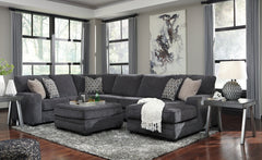 Tracling 3-Piece Sectional with Ottoman - PKG001613