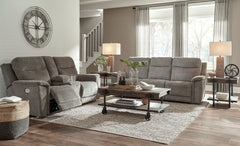 Mouttrie Reclining Sofa and Loveseat