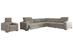 Mabton 5-Piece Sectional with Recliner