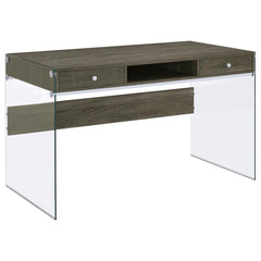 Dobrev Grey Writing Desk
