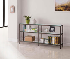 Kate Black Console Bookcase