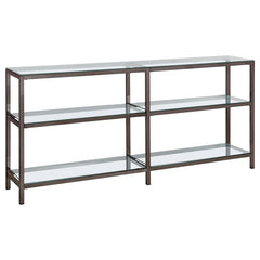 Kate Black Console Bookcase