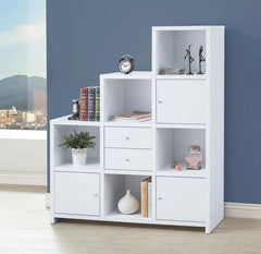 Spencer White Bookcase