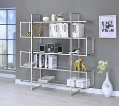 Elmer Silver Bookcase