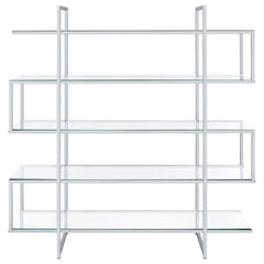 Elmer Silver Bookcase