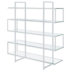 Elmer Silver Bookcase