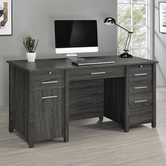 Dylan Grey Lift Top Computer Desk