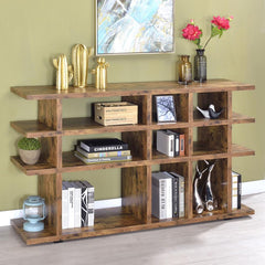Santos Brown Console Bookcase