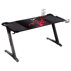 Brocton Black Gaming Desk