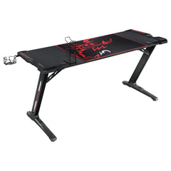 Brocton Black Gaming Desk