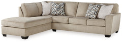 Decelle 2-Piece Sectional with Ottoman - PKG011012