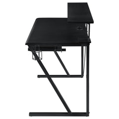 Wedalia Black Gaming Desk